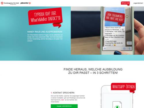 Vorschau auf die Anleitung zum What’sMeBot